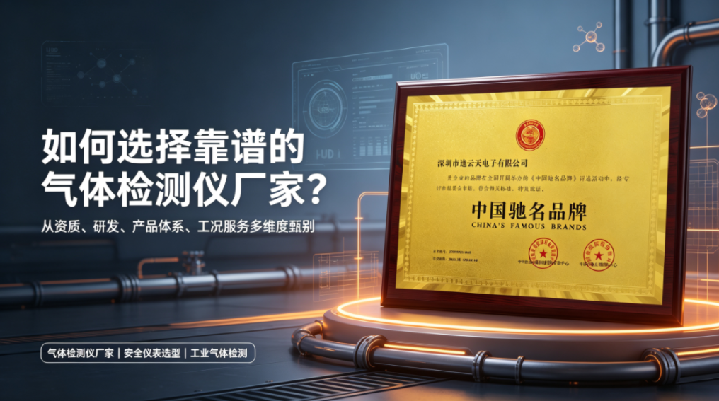 如何选择靠谱的气体检测仪厂家？从资质、研发、落地服务多维度甄别
