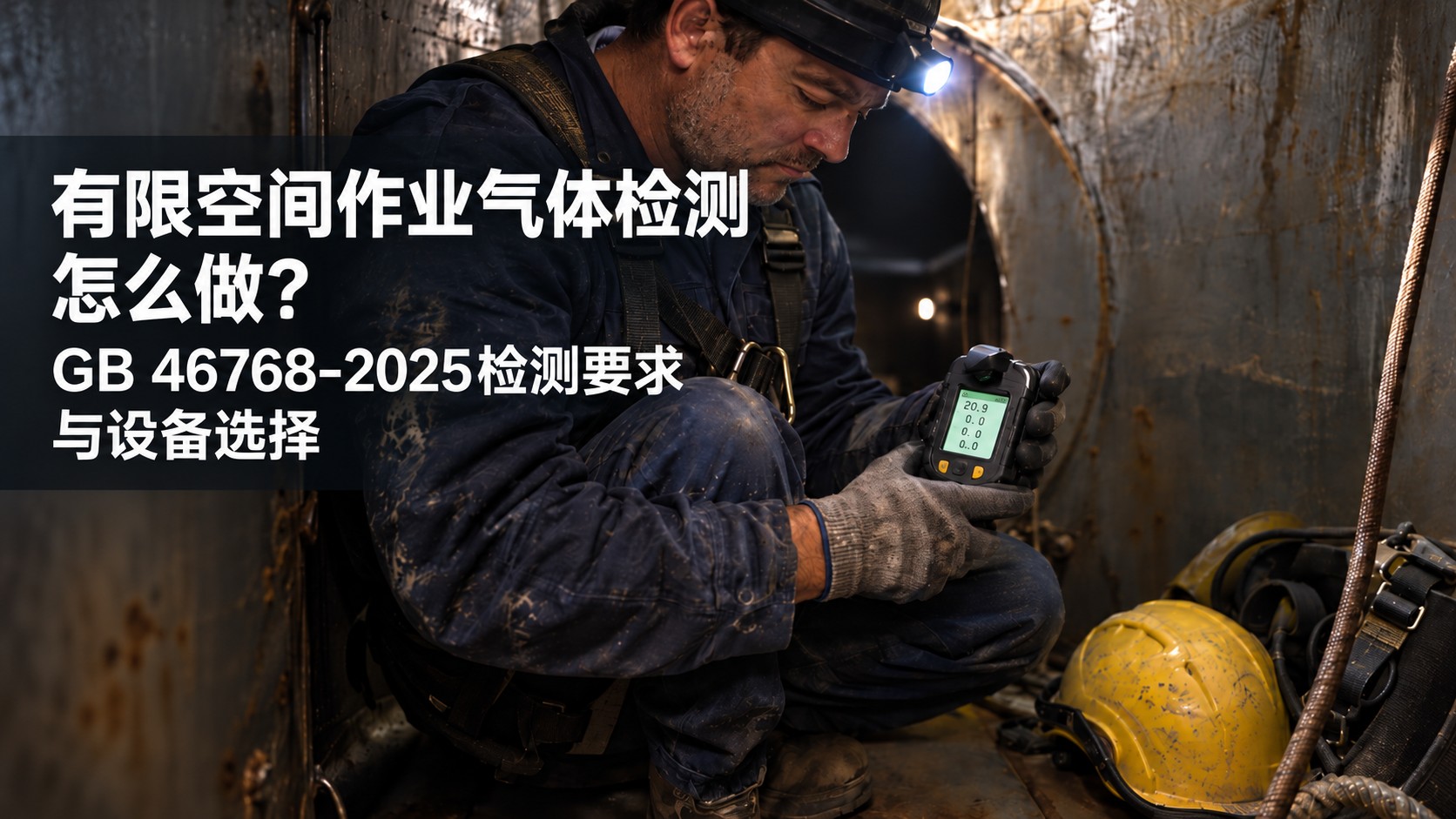 有限空间气体检测怎么做？检测气体、点位与设备选择-逸云天
